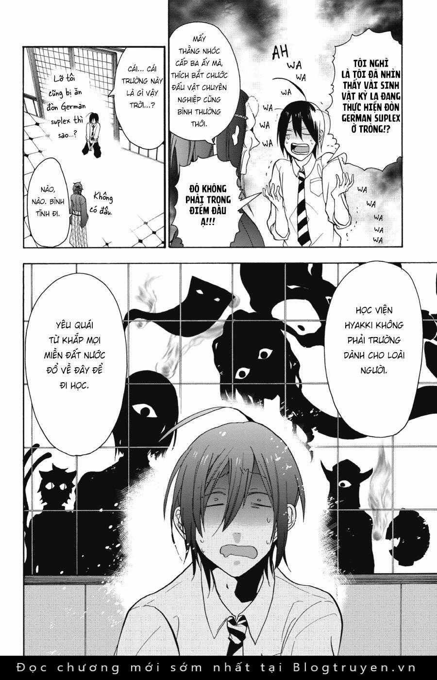 Chuyện Hằng Ngày Ở Học Viện Yêu Quái Chapter 1 trang 17