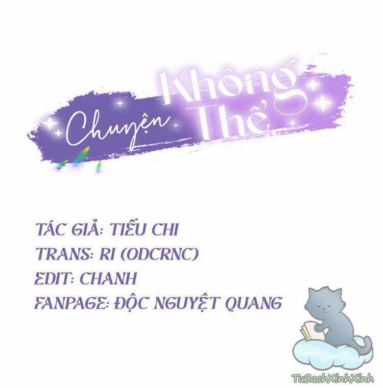 Chuyện Không Thể Chapter 1 trang 10