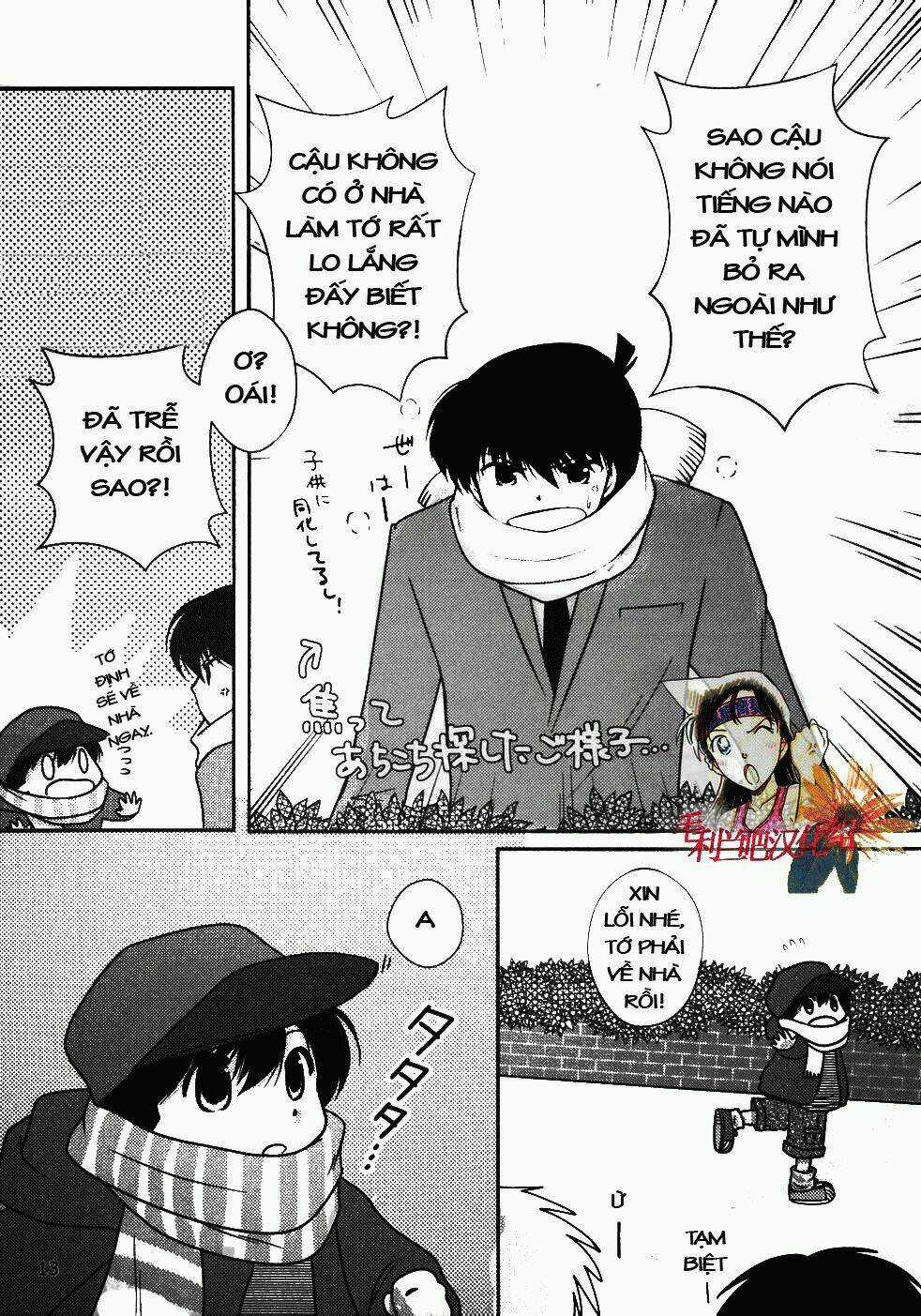 Chuyện ngắn về Shinichi và Ran tại công viên giải trí Chapter 1 trang 11