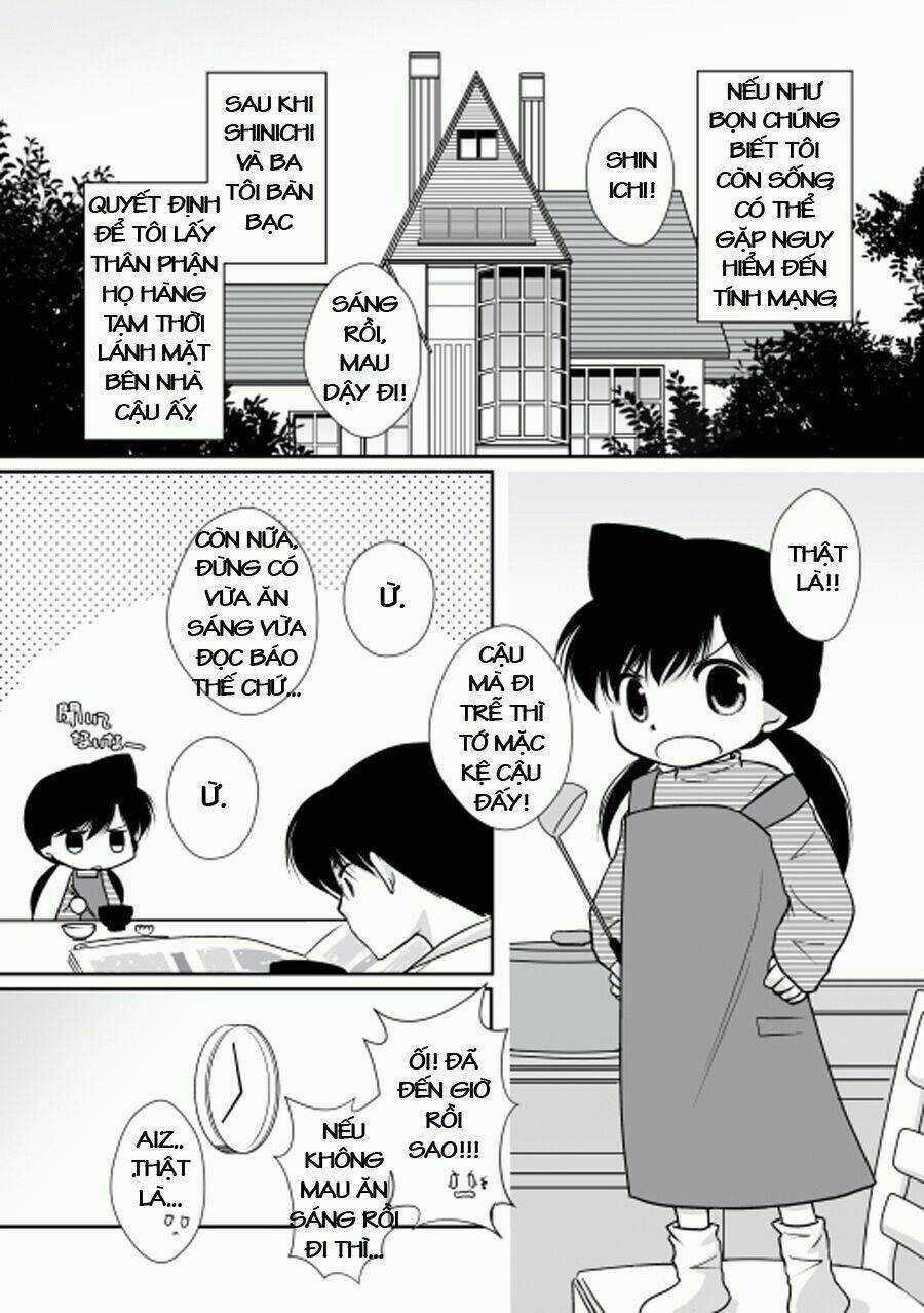 Chuyện ngắn về Shinichi và Ran tại công viên giải trí Chapter 1 trang 3
