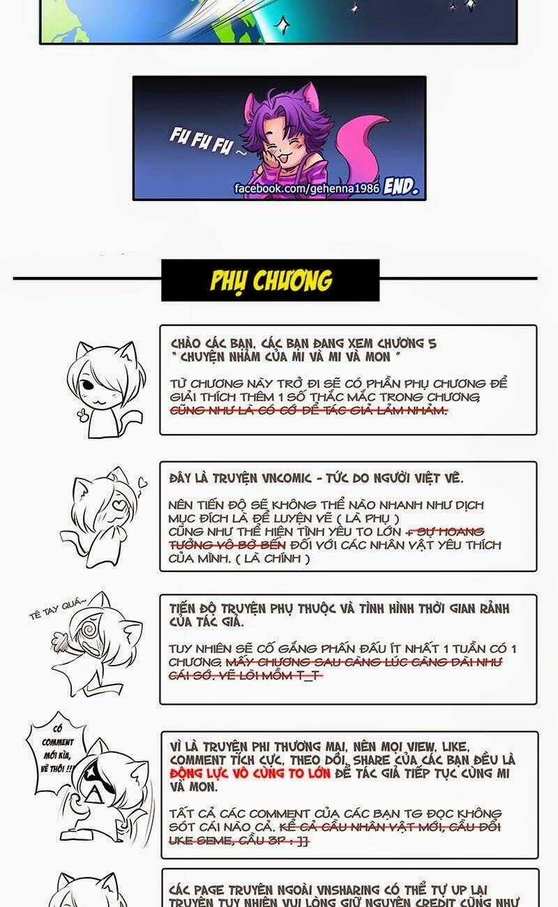 Chuyện nhảm của Mi và Mon Chapter 5 trang 5