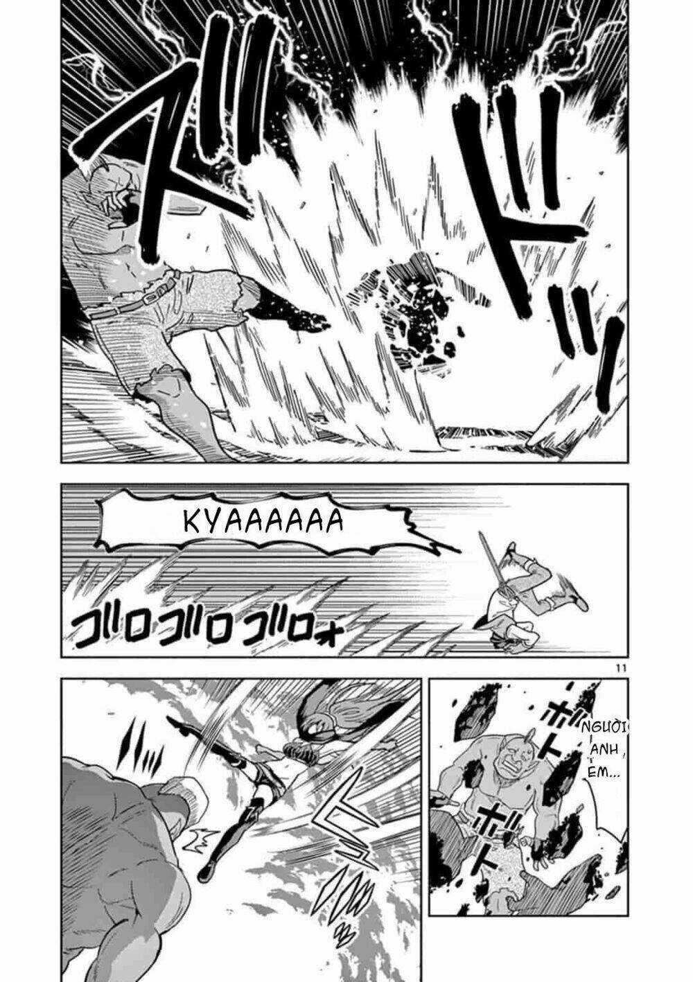 Chuyển Sinh Cùng Bà Chị Đấm Phát Chết Luôn Chapter 1 trang 11