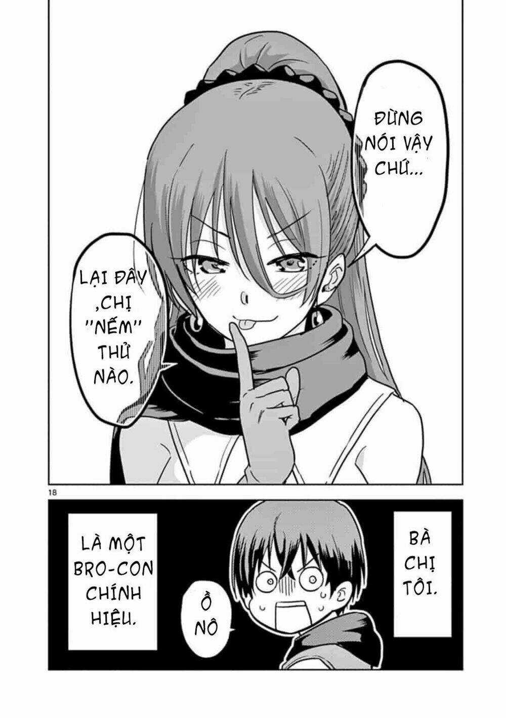 Chuyển Sinh Cùng Bà Chị Đấm Phát Chết Luôn Chapter 1 trang 18