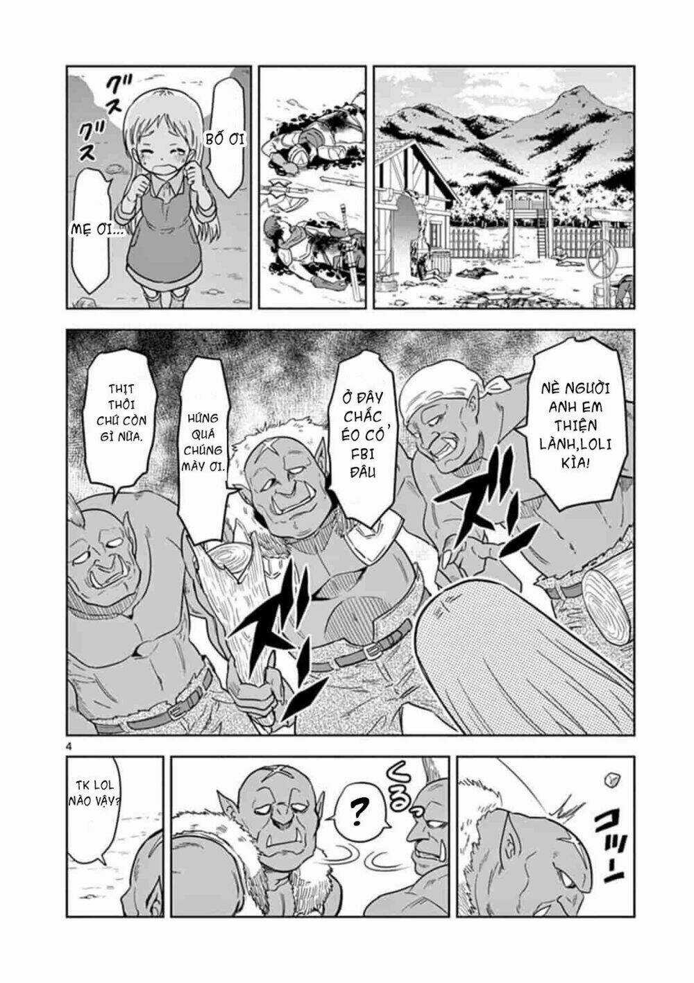 Chuyển Sinh Cùng Bà Chị Đấm Phát Chết Luôn Chapter 1 trang 4