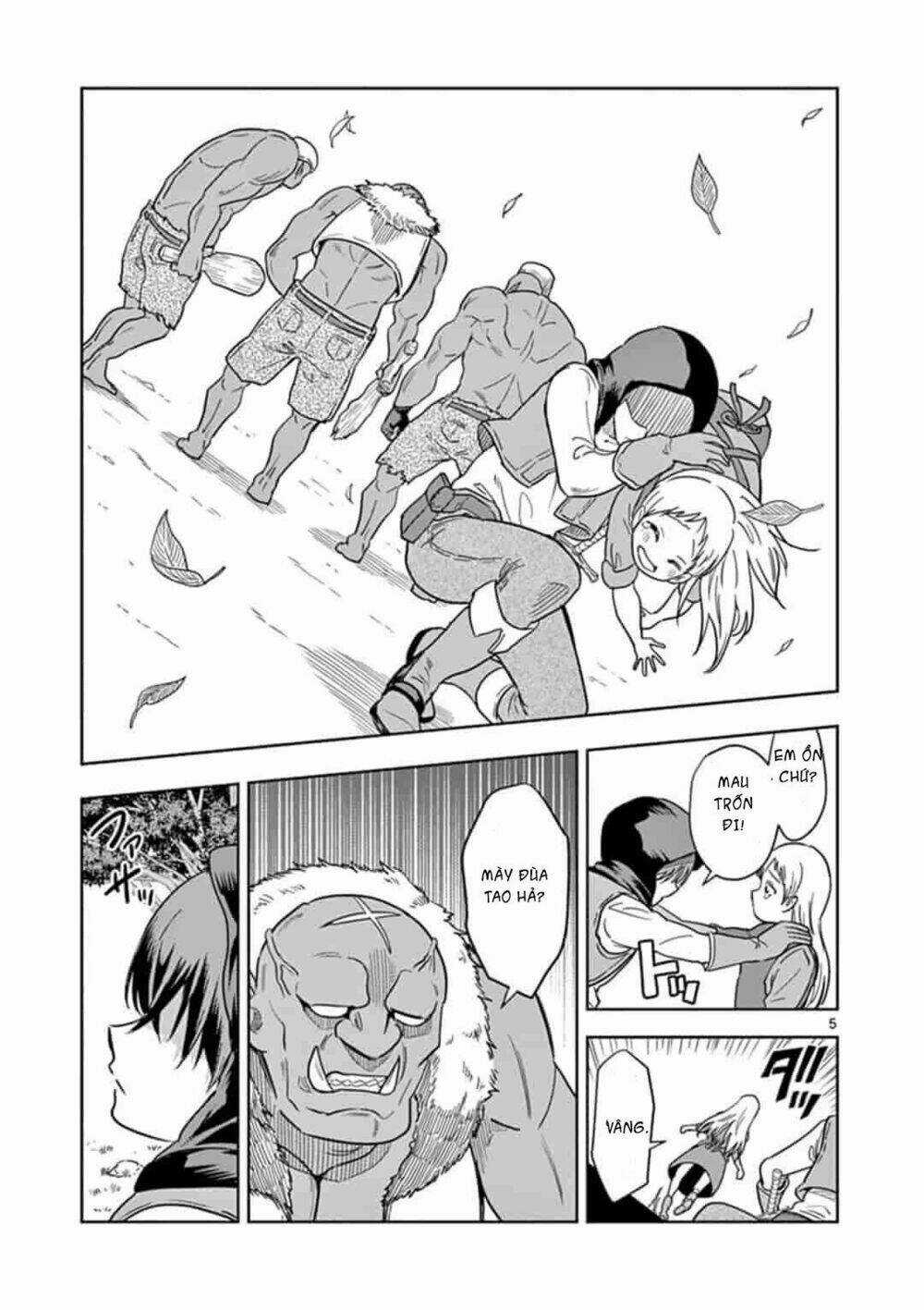 Chuyển Sinh Cùng Bà Chị Đấm Phát Chết Luôn Chapter 1 trang 5