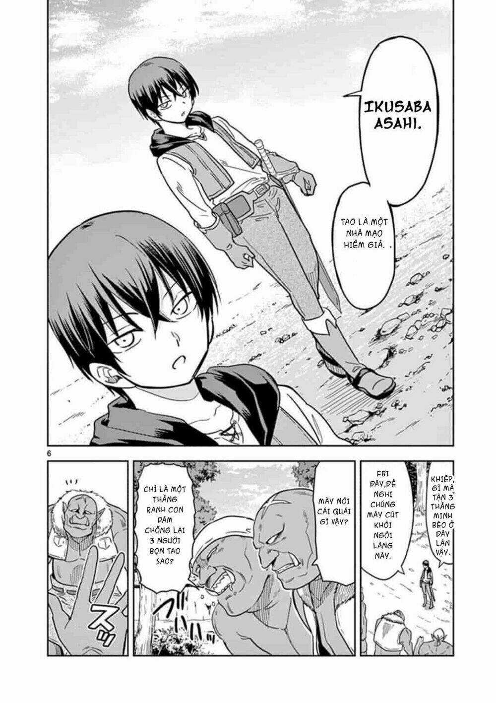 Chuyển Sinh Cùng Bà Chị Đấm Phát Chết Luôn Chapter 1 trang 6