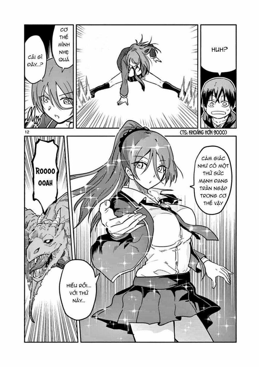 Chuyển Sinh Cùng Bà Chị Đấm Phát Chết Luôn Chapter 2 trang 12