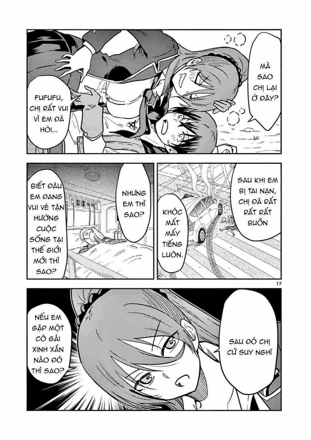 Chuyển Sinh Cùng Bà Chị Đấm Phát Chết Luôn Chapter 2 trang 17