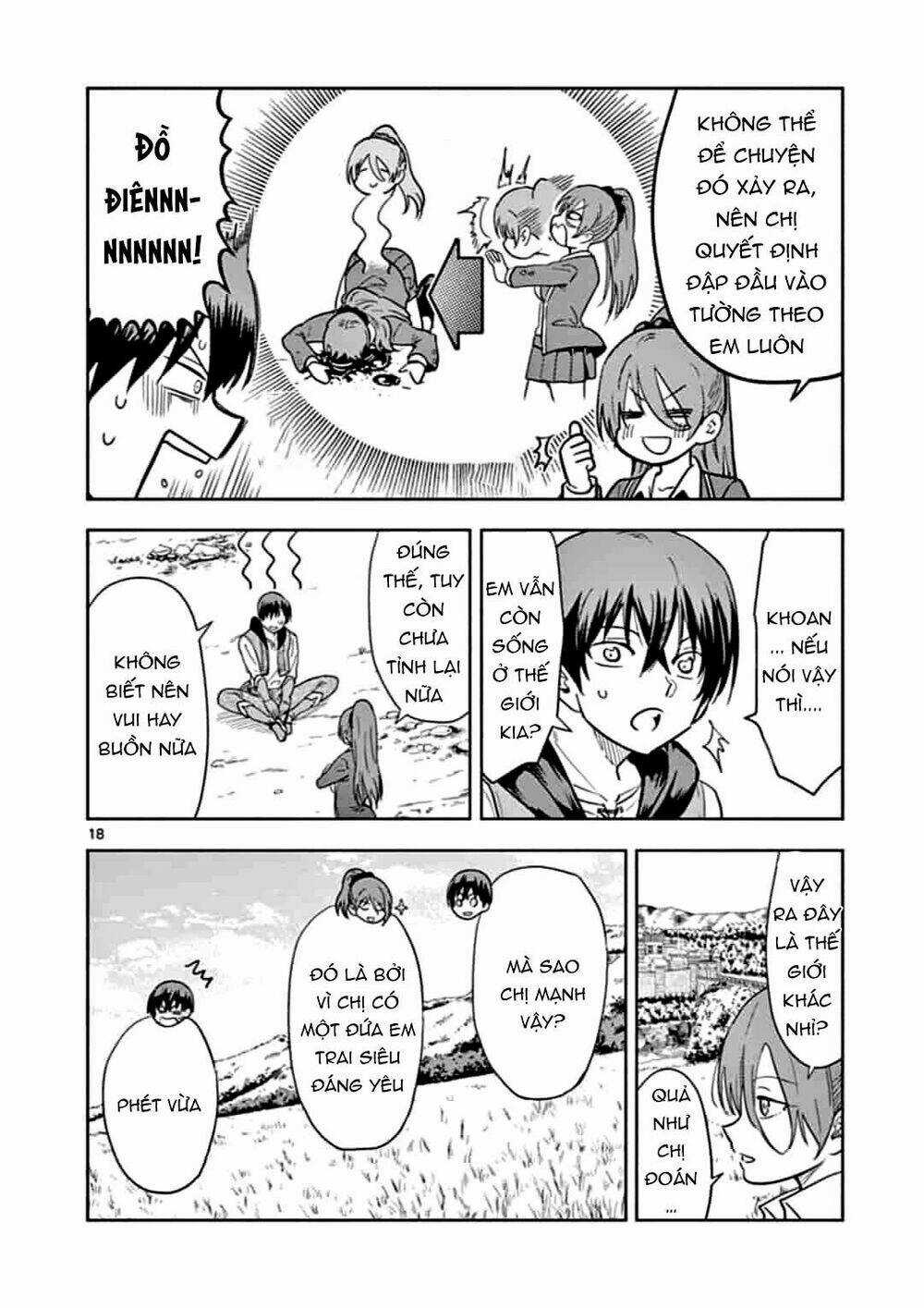 Chuyển Sinh Cùng Bà Chị Đấm Phát Chết Luôn Chapter 2 trang 18