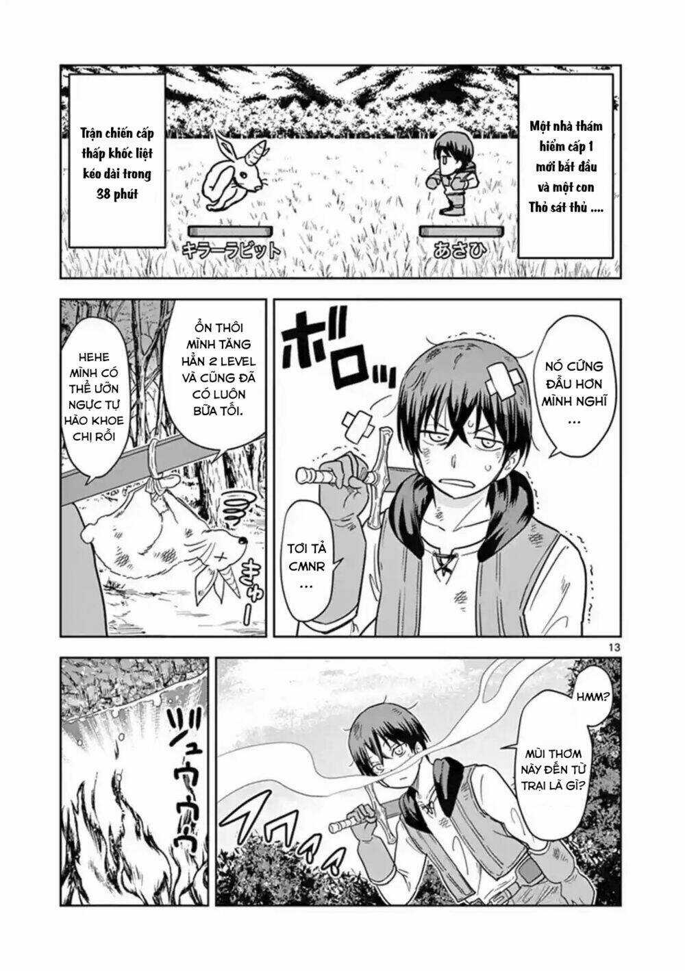 Chuyển Sinh Cùng Bà Chị Đấm Phát Chết Luôn Chapter 4 trang 12