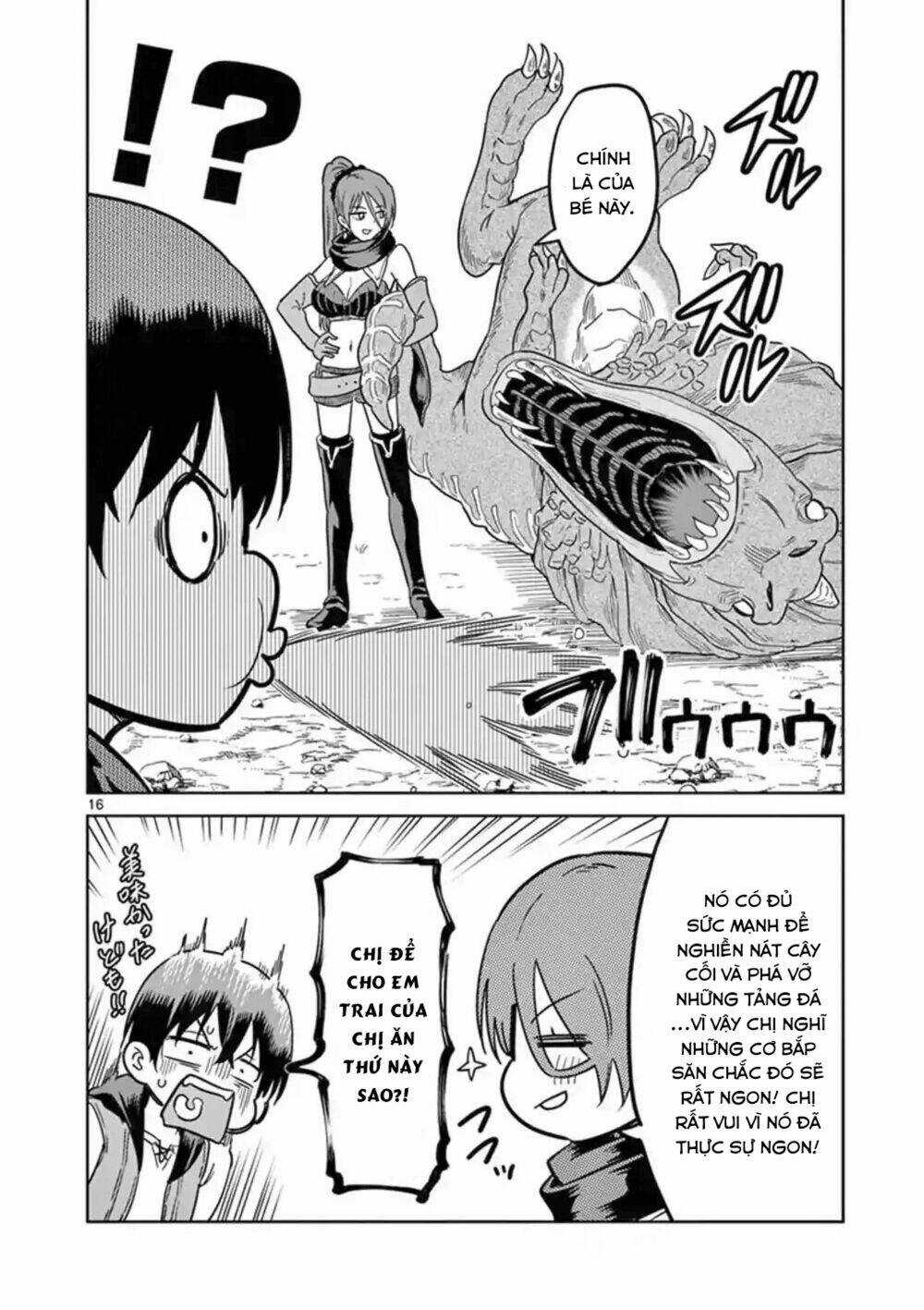 Chuyển Sinh Cùng Bà Chị Đấm Phát Chết Luôn Chapter 4 trang 15