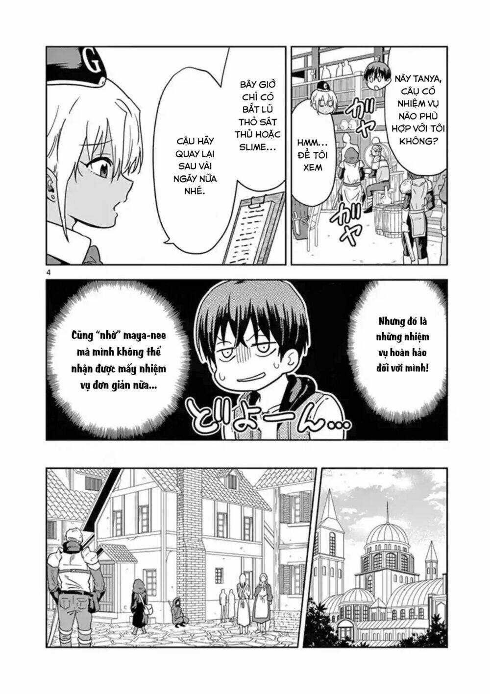 Chuyển Sinh Cùng Bà Chị Đấm Phát Chết Luôn Chapter 4 trang 3