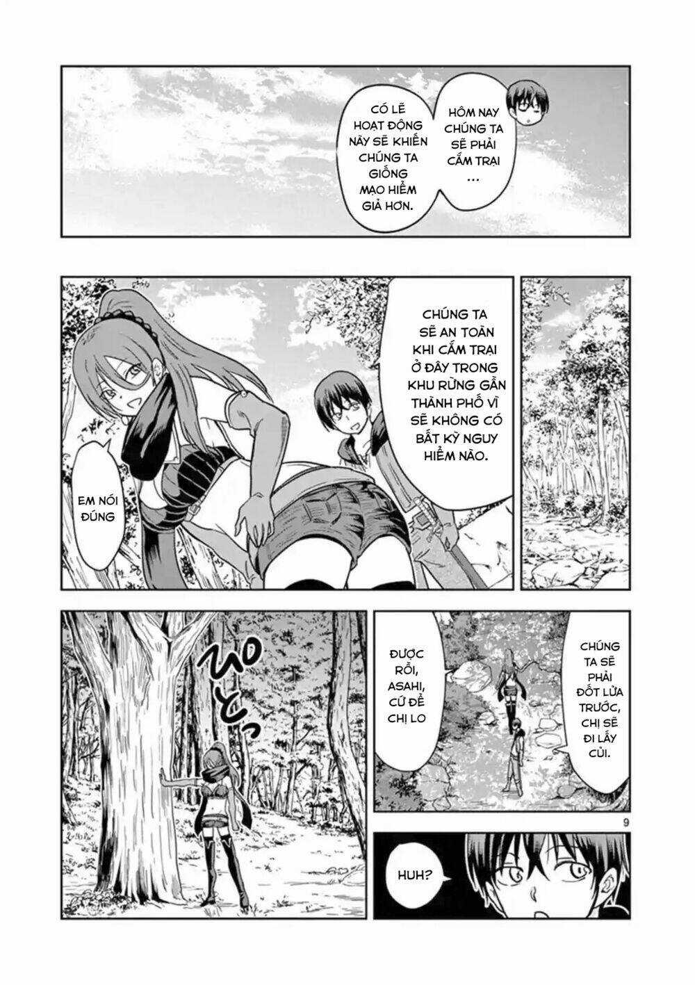 Chuyển Sinh Cùng Bà Chị Đấm Phát Chết Luôn Chapter 4 trang 8