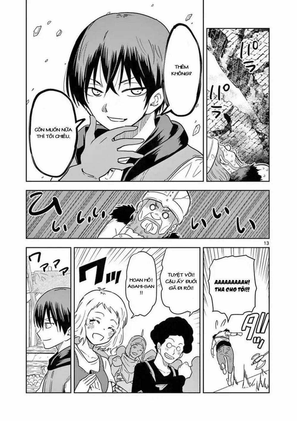 Chuyển Sinh Cùng Bà Chị Đấm Phát Chết Luôn Chapter 5 trang 12