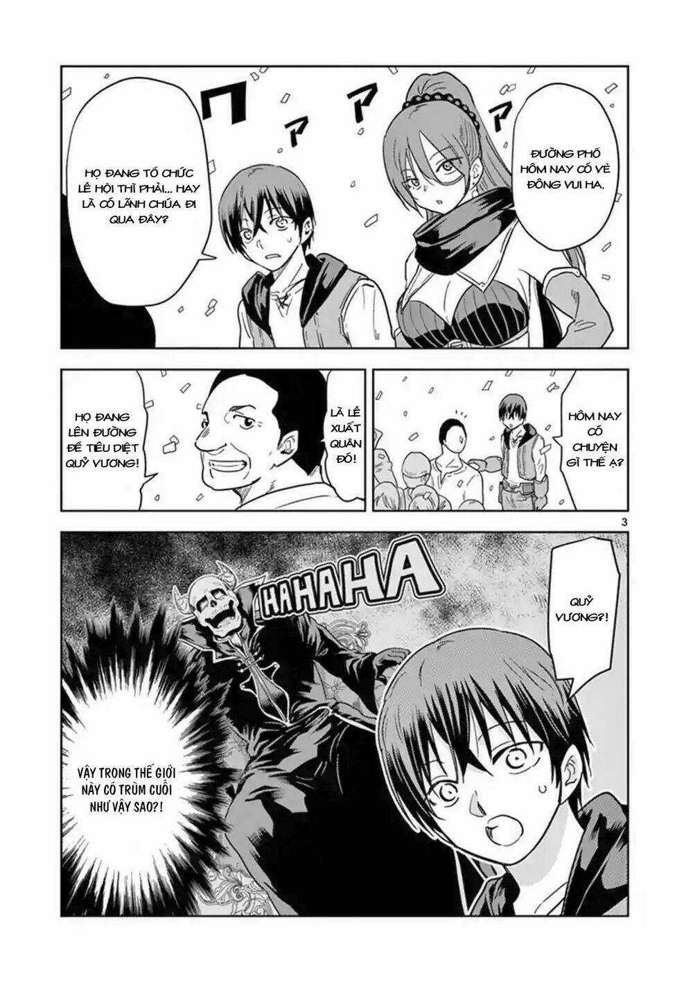 Chuyển Sinh Cùng Bà Chị Đấm Phát Chết Luôn Chapter 5 trang 2