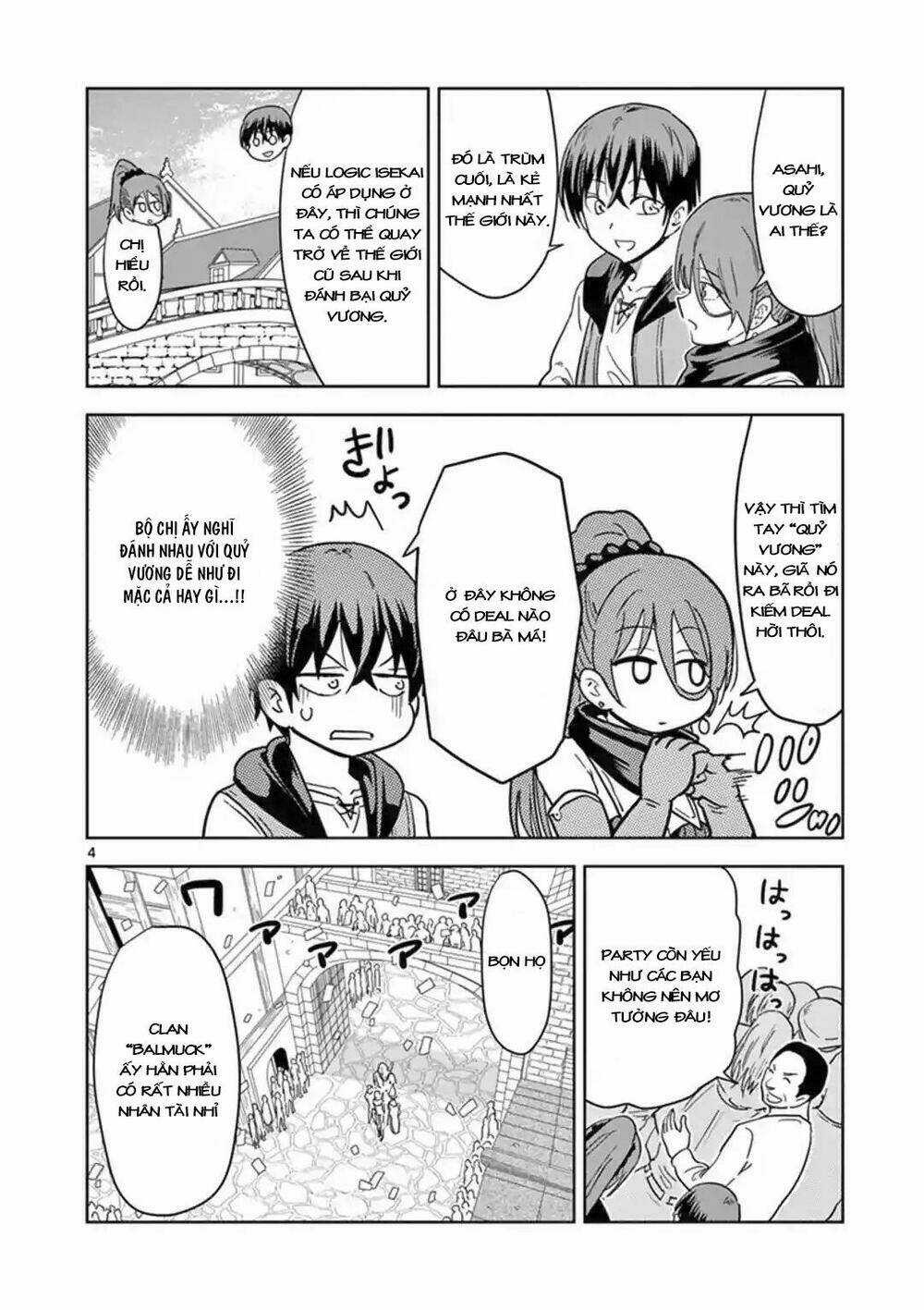 Chuyển Sinh Cùng Bà Chị Đấm Phát Chết Luôn Chapter 5 trang 3