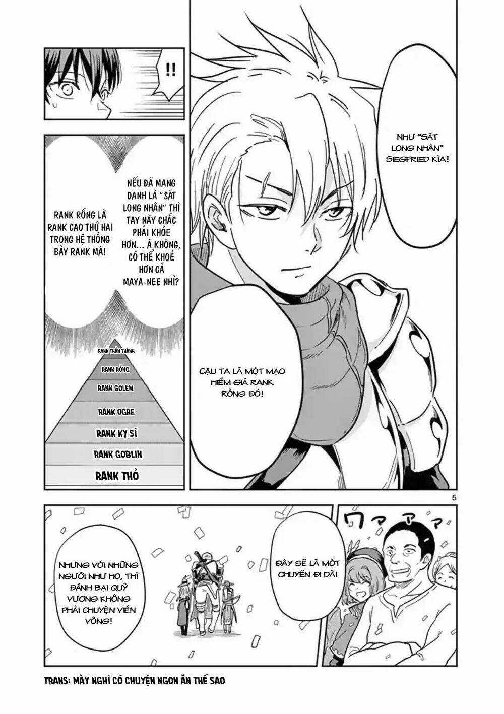 Chuyển Sinh Cùng Bà Chị Đấm Phát Chết Luôn Chapter 5 trang 4