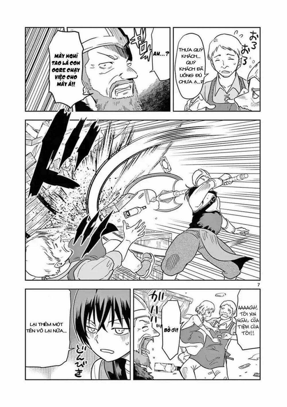 Chuyển Sinh Cùng Bà Chị Đấm Phát Chết Luôn Chapter 5 trang 6