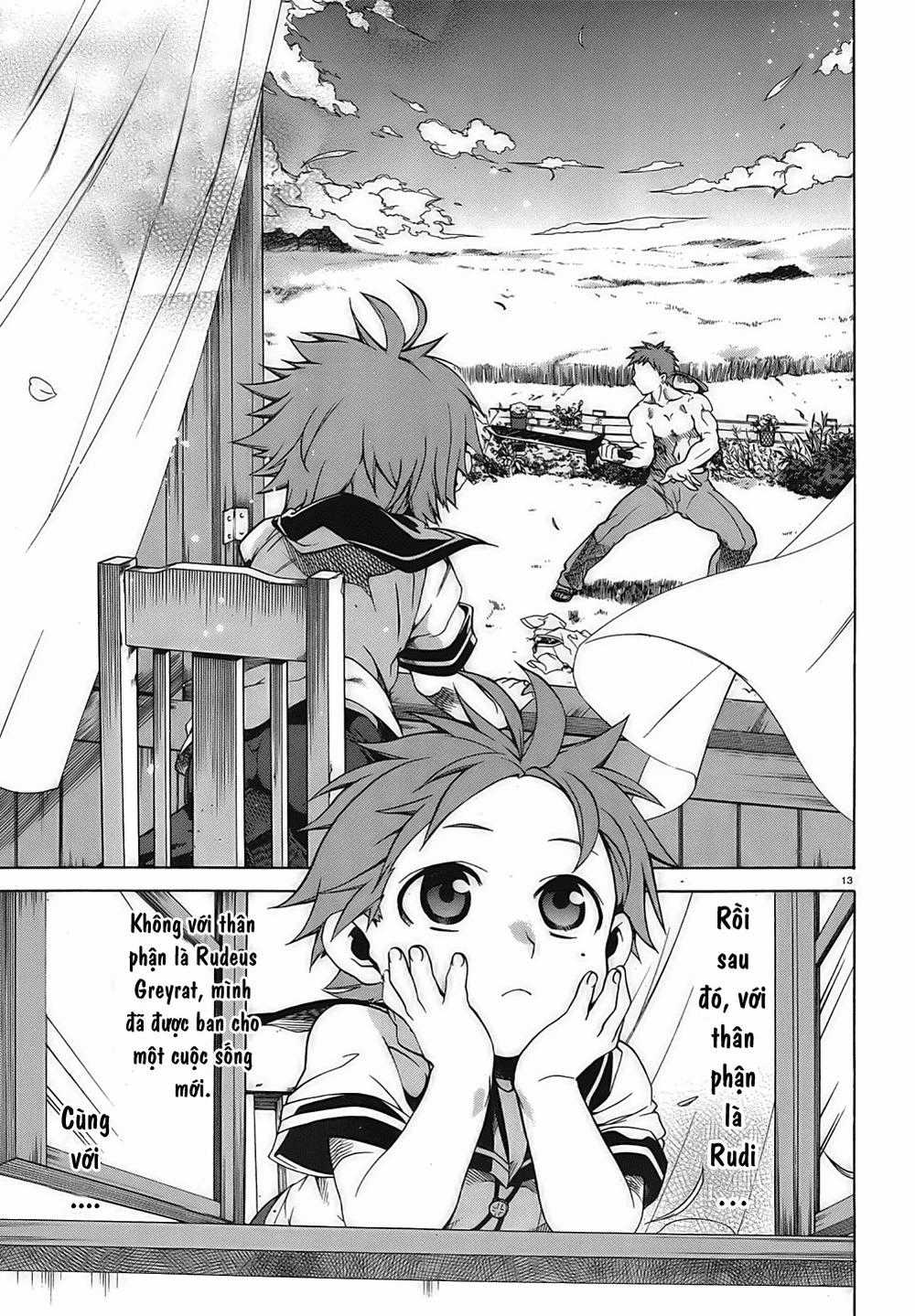 Chuyển Sinh Không Nghề Nghiệp: Tôi Sẽ Cố Gắng Hết Sức Nếu Tôi Đến Thế Giới Khác Chapter 1 trang 18