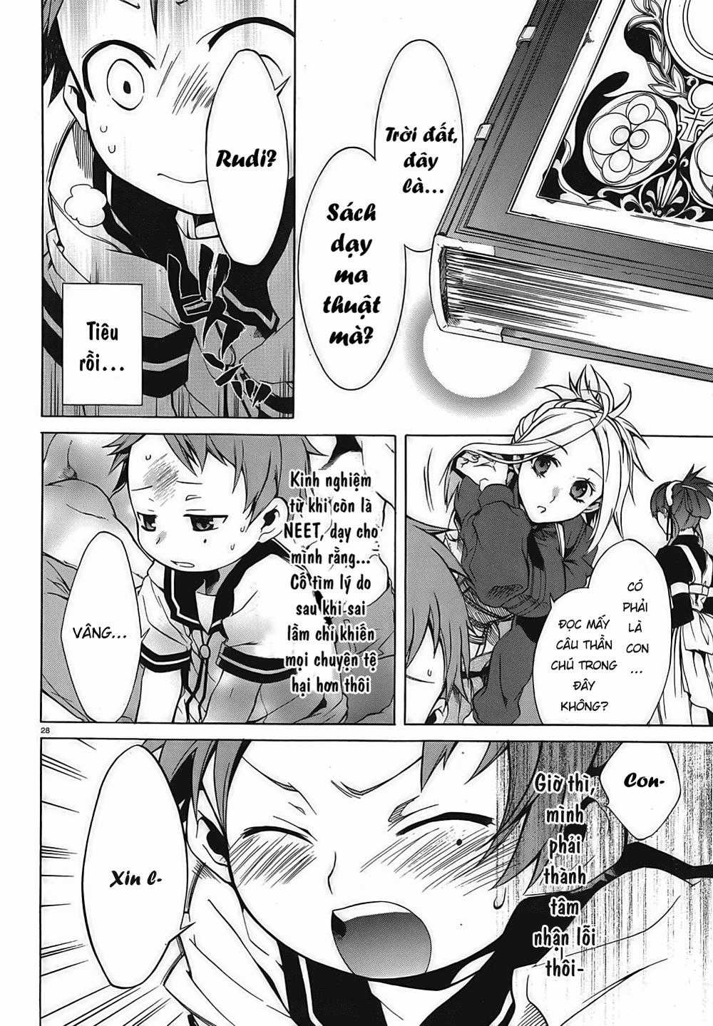 Chuyển Sinh Không Nghề Nghiệp: Tôi Sẽ Cố Gắng Hết Sức Nếu Tôi Đến Thế Giới Khác Chapter 1 trang 32