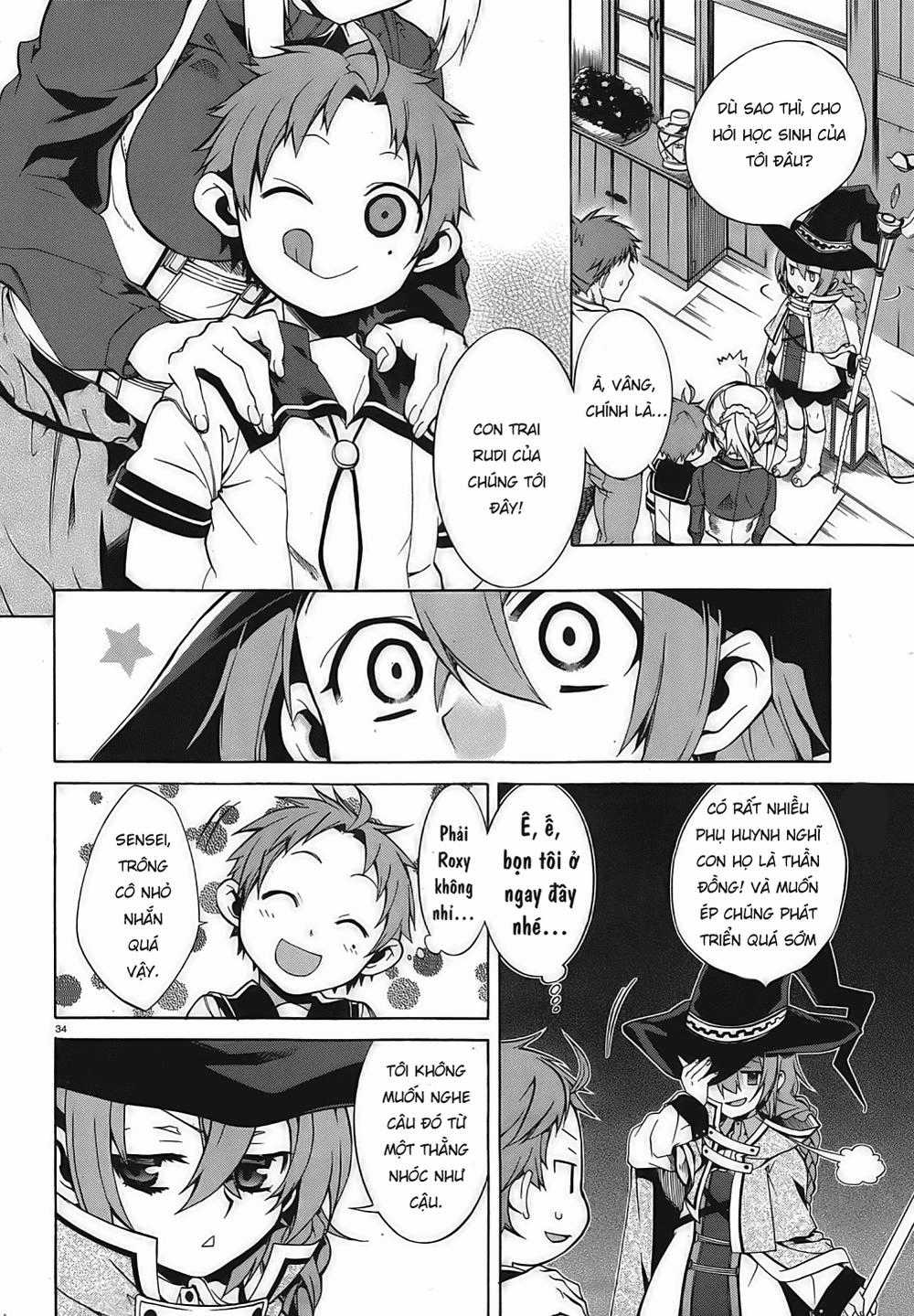 Chuyển Sinh Không Nghề Nghiệp: Tôi Sẽ Cố Gắng Hết Sức Nếu Tôi Đến Thế Giới Khác Chapter 1 trang 38