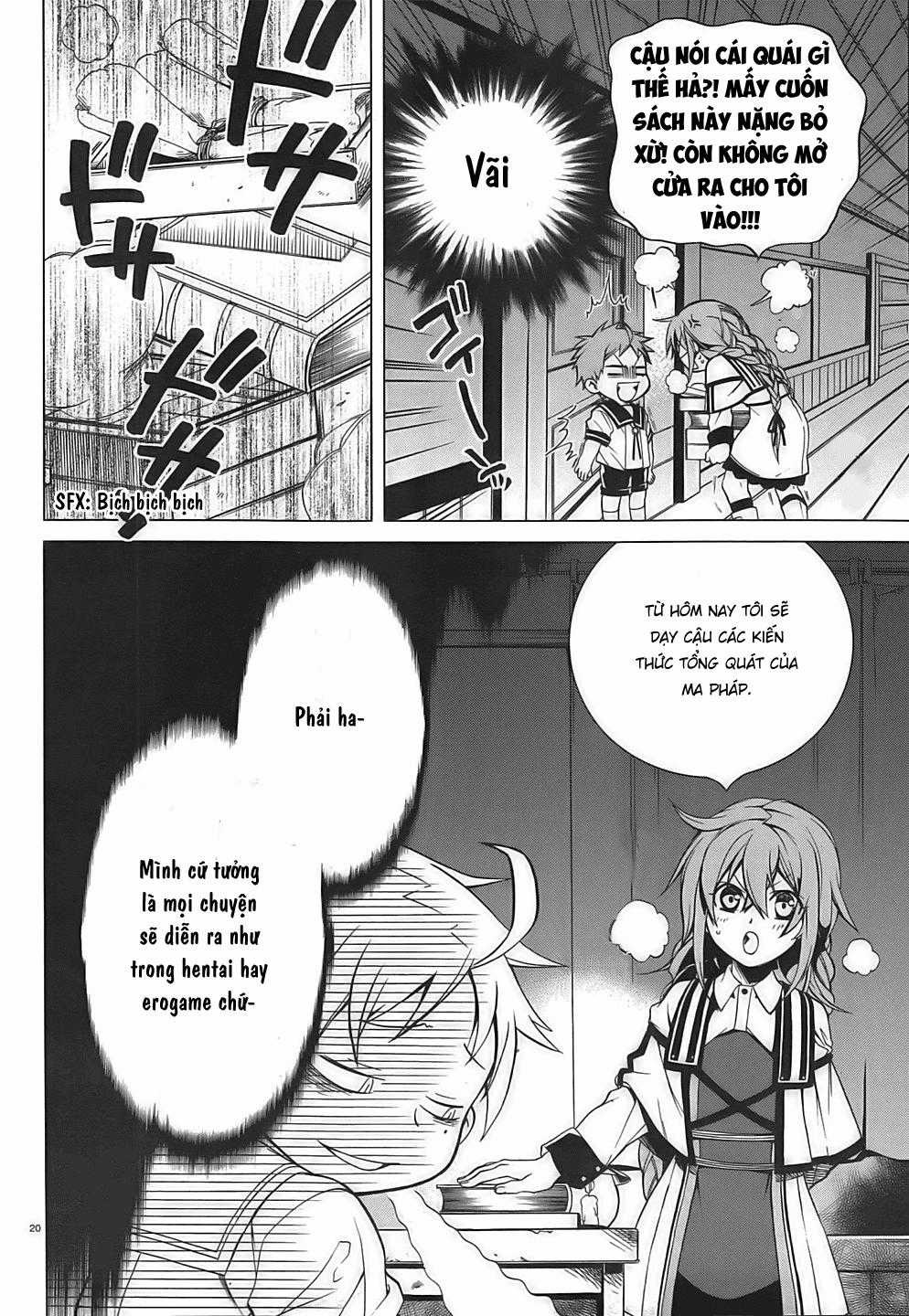 Chuyển Sinh Không Nghề Nghiệp: Tôi Sẽ Cố Gắng Hết Sức Nếu Tôi Đến Thế Giới Khác Chapter 2 trang 22