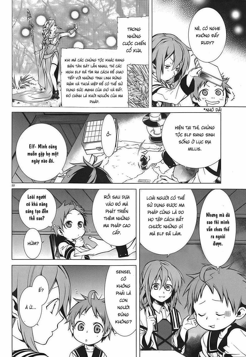 Chuyển Sinh Không Nghề Nghiệp: Tôi Sẽ Cố Gắng Hết Sức Nếu Tôi Đến Thế Giới Khác Chapter 2 trang 24