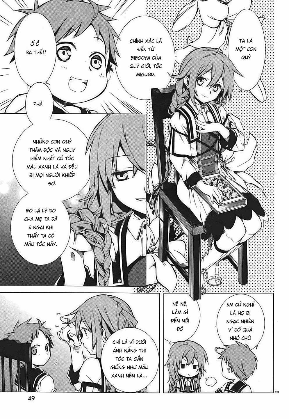 Chuyển Sinh Không Nghề Nghiệp: Tôi Sẽ Cố Gắng Hết Sức Nếu Tôi Đến Thế Giới Khác Chapter 2 trang 25