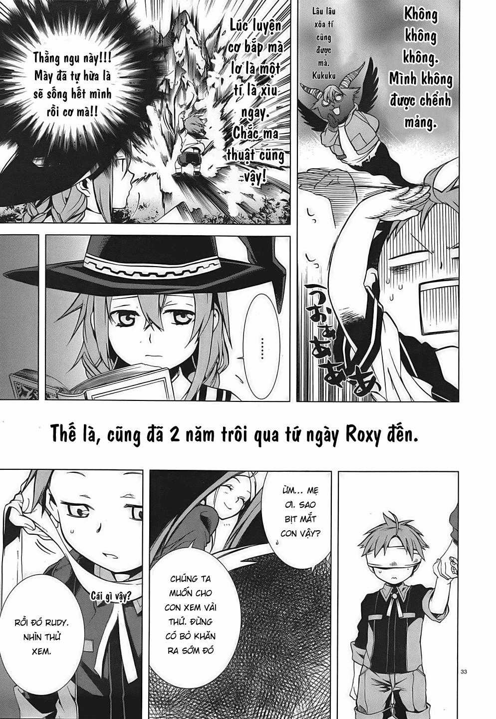 Chuyển Sinh Không Nghề Nghiệp: Tôi Sẽ Cố Gắng Hết Sức Nếu Tôi Đến Thế Giới Khác Chapter 2 trang 35