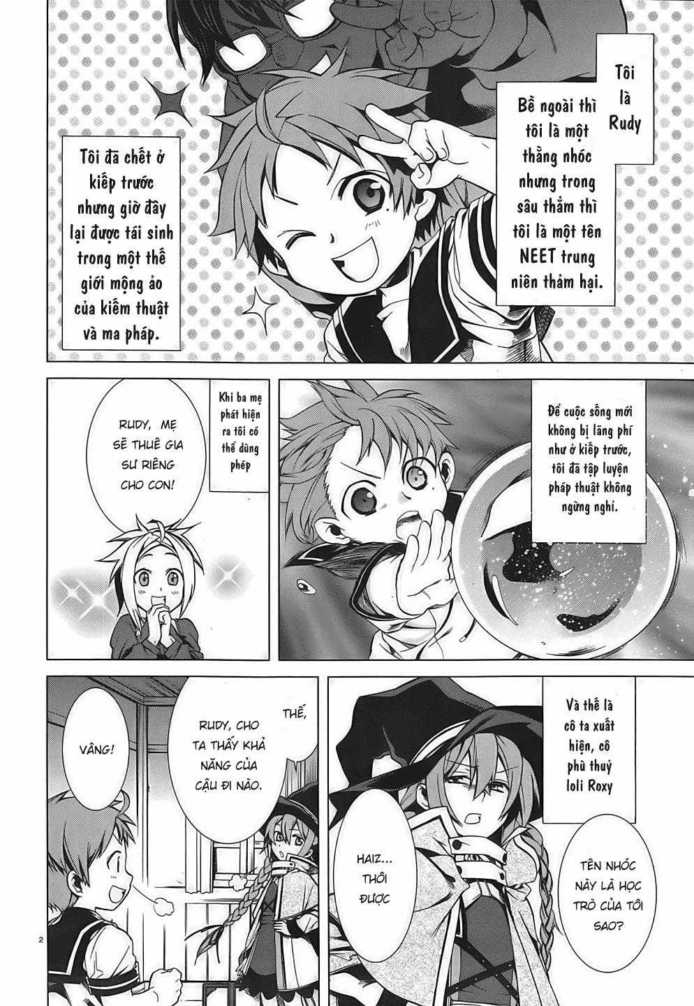 Chuyển Sinh Không Nghề Nghiệp: Tôi Sẽ Cố Gắng Hết Sức Nếu Tôi Đến Thế Giới Khác Chapter 2 trang 4