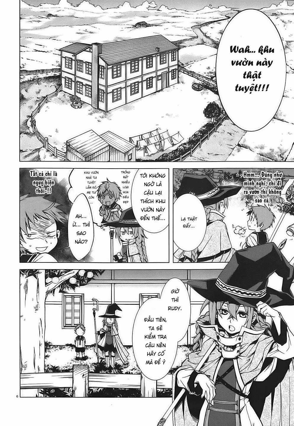 Chuyển Sinh Không Nghề Nghiệp: Tôi Sẽ Cố Gắng Hết Sức Nếu Tôi Đến Thế Giới Khác Chapter 2 trang 8