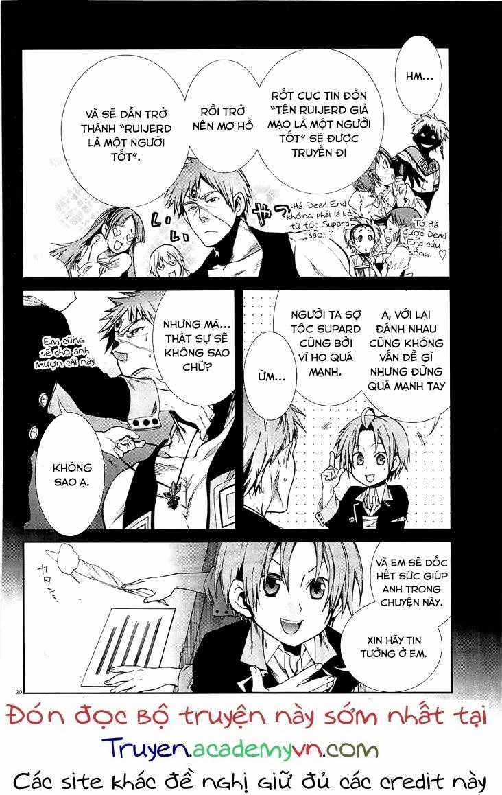 Chuyển Sinh Không Nghề Nghiệp: Tôi Sẽ Cố Gắng Hết Sức Nếu Tôi Đến Thế Giới Khác Chapter 20 trang 21