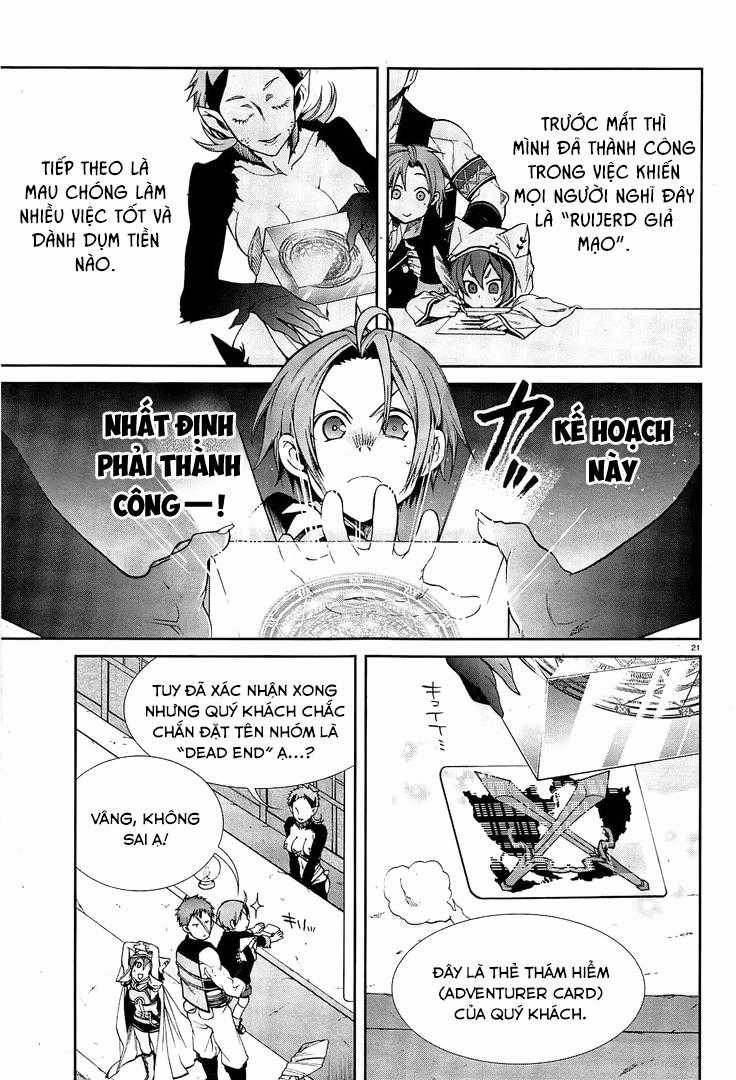 Chuyển Sinh Không Nghề Nghiệp: Tôi Sẽ Cố Gắng Hết Sức Nếu Tôi Đến Thế Giới Khác Chapter 20 trang 22