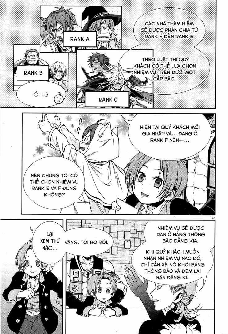 Chuyển Sinh Không Nghề Nghiệp: Tôi Sẽ Cố Gắng Hết Sức Nếu Tôi Đến Thế Giới Khác Chapter 20 trang 24