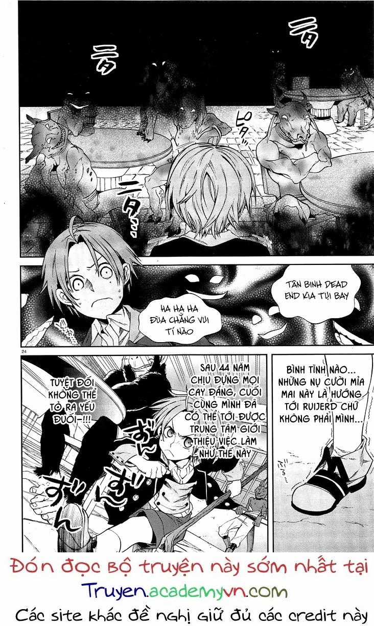 Chuyển Sinh Không Nghề Nghiệp: Tôi Sẽ Cố Gắng Hết Sức Nếu Tôi Đến Thế Giới Khác Chapter 20 trang 25