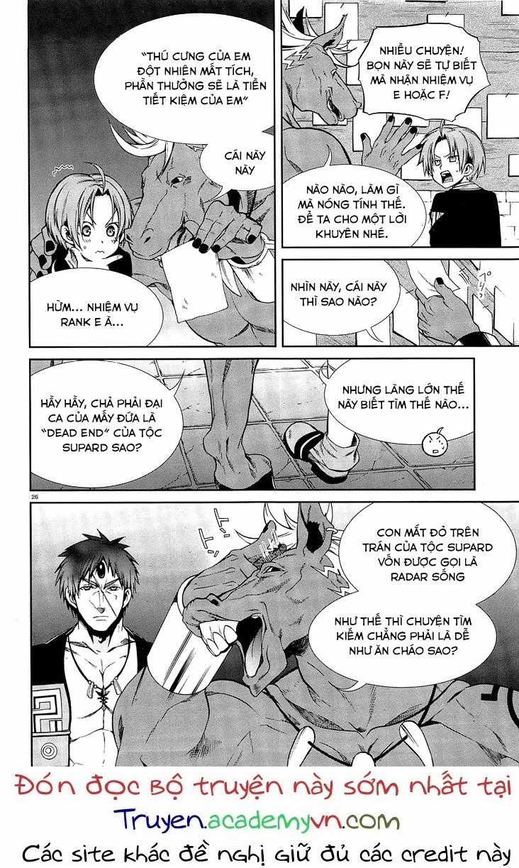 Chuyển Sinh Không Nghề Nghiệp: Tôi Sẽ Cố Gắng Hết Sức Nếu Tôi Đến Thế Giới Khác Chapter 20 trang 27