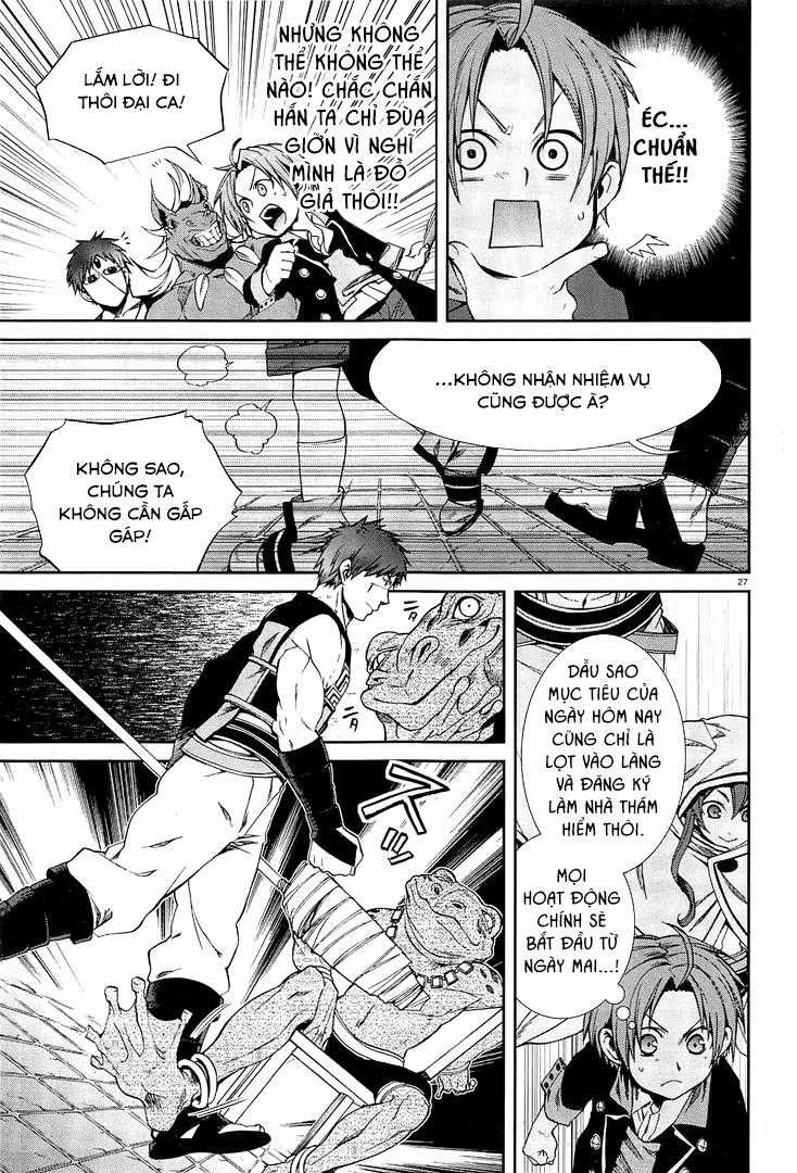 Chuyển Sinh Không Nghề Nghiệp: Tôi Sẽ Cố Gắng Hết Sức Nếu Tôi Đến Thế Giới Khác Chapter 20 trang 28