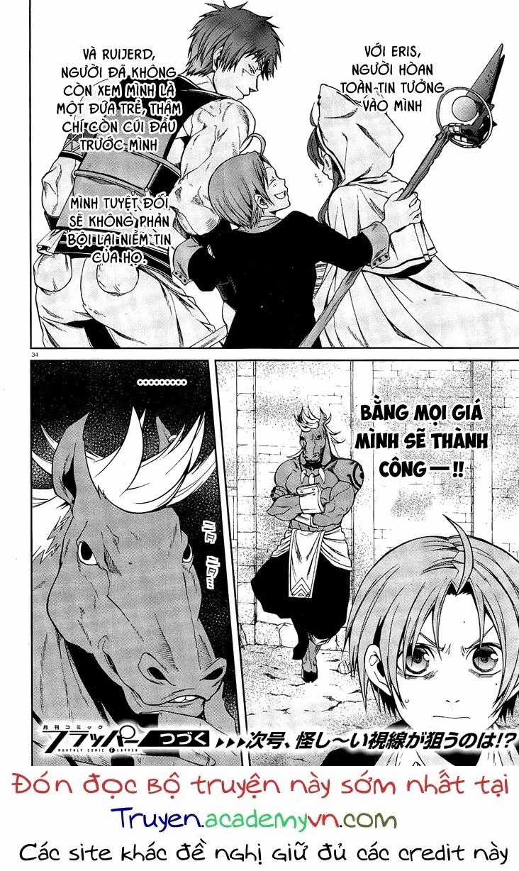 Chuyển Sinh Không Nghề Nghiệp: Tôi Sẽ Cố Gắng Hết Sức Nếu Tôi Đến Thế Giới Khác Chapter 20 trang 35