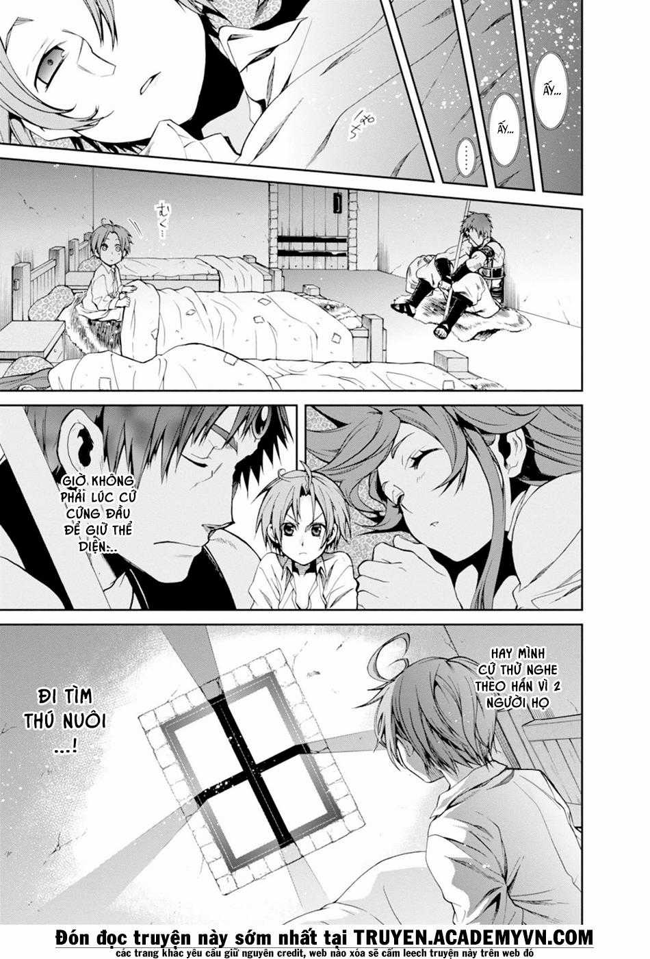 Chuyển Sinh Không Nghề Nghiệp: Tôi Sẽ Cố Gắng Hết Sức Nếu Tôi Đến Thế Giới Khác Chapter 21 trang 24