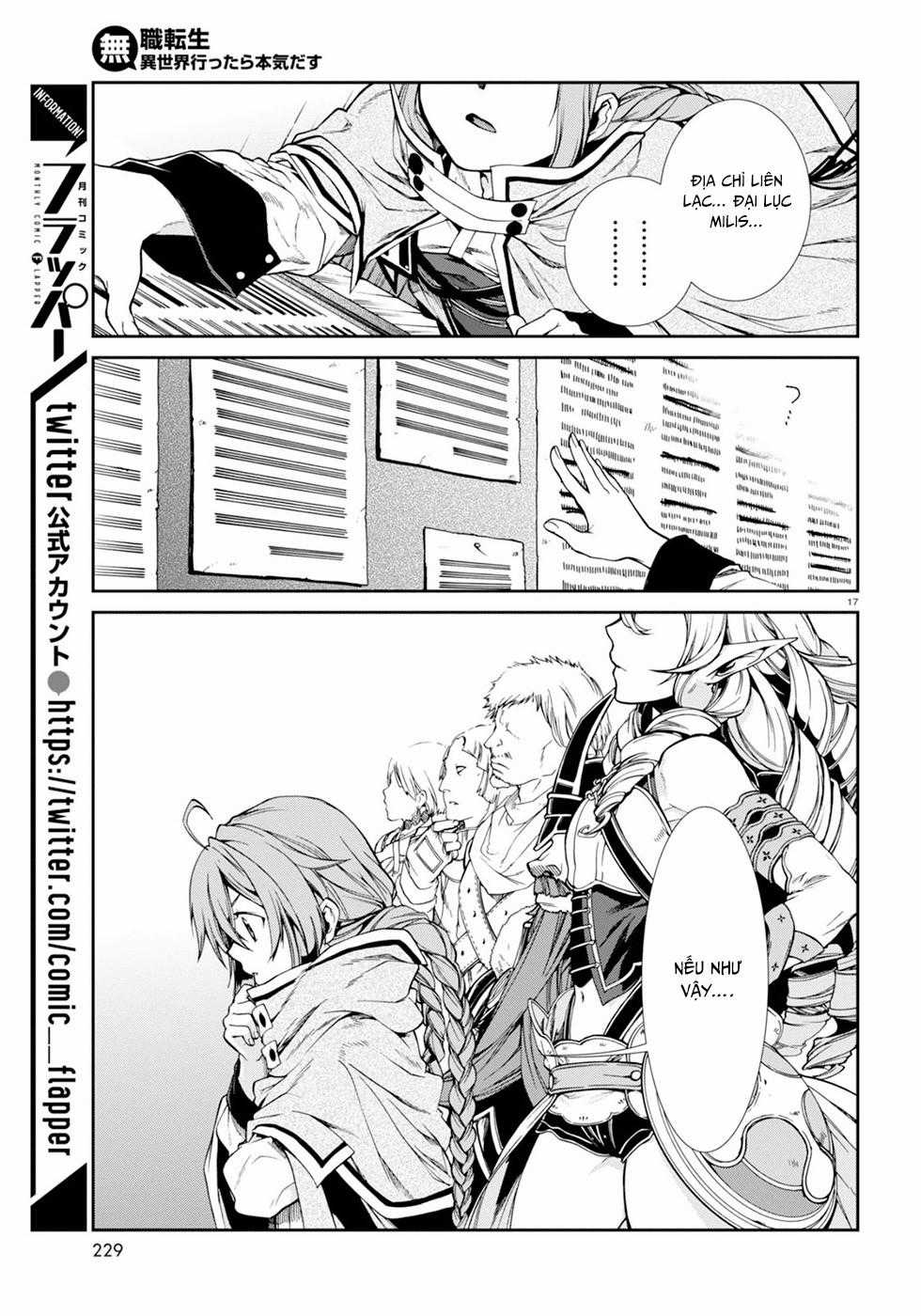 Chuyển Sinh Không Nghề Nghiệp: Tôi Sẽ Cố Gắng Hết Sức Nếu Tôi Đến Thế Giới Khác Chapter 22 trang 20