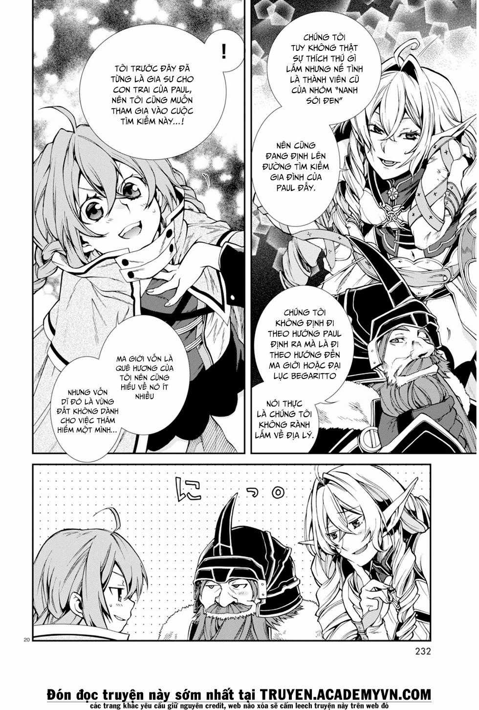 Chuyển Sinh Không Nghề Nghiệp: Tôi Sẽ Cố Gắng Hết Sức Nếu Tôi Đến Thế Giới Khác Chapter 22 trang 23