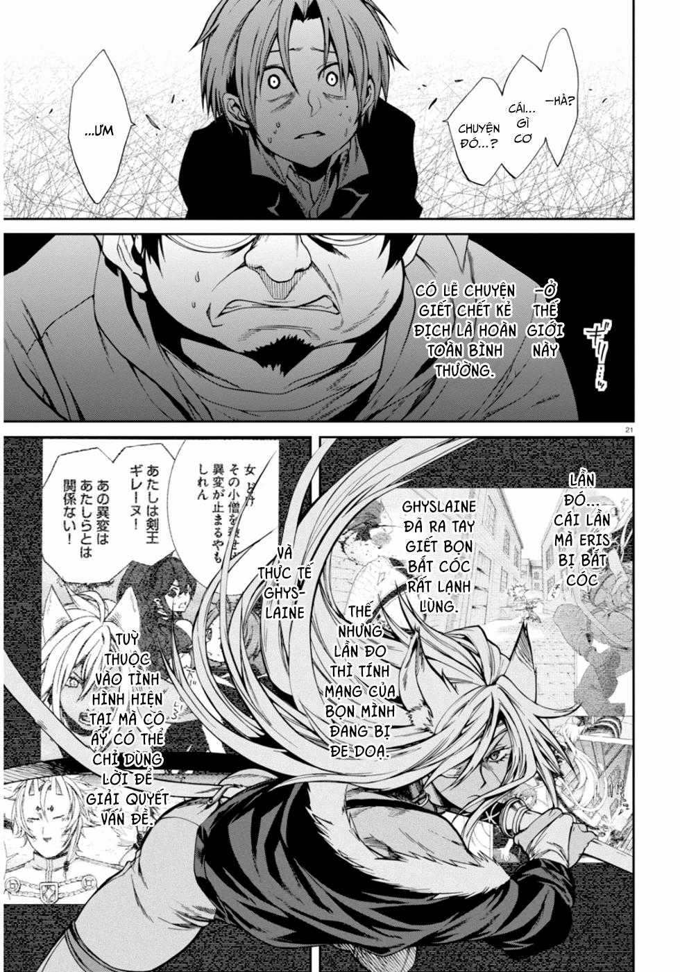 Chuyển Sinh Không Nghề Nghiệp: Tôi Sẽ Cố Gắng Hết Sức Nếu Tôi Đến Thế Giới Khác Chapter 23 trang 22