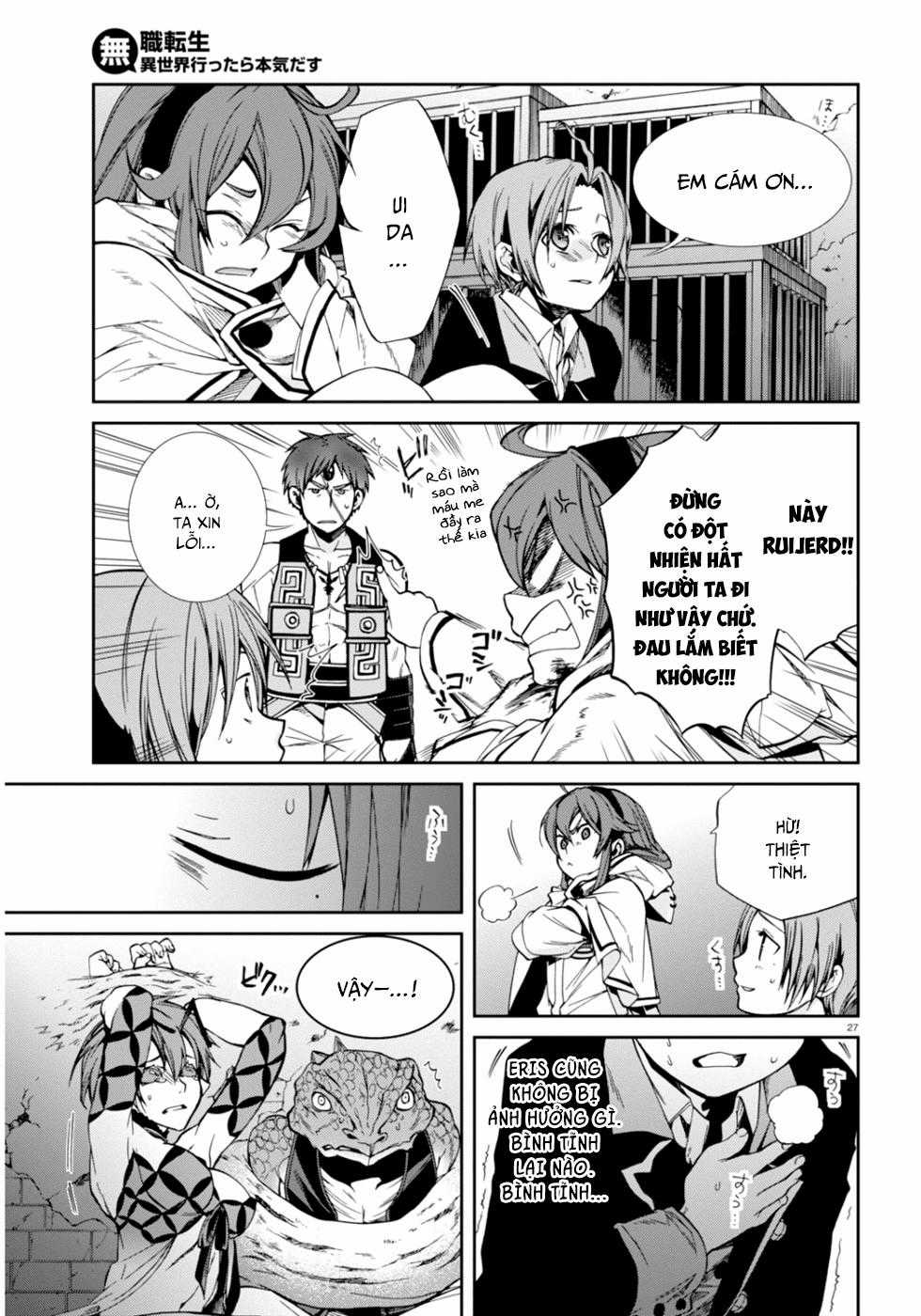 Chuyển Sinh Không Nghề Nghiệp: Tôi Sẽ Cố Gắng Hết Sức Nếu Tôi Đến Thế Giới Khác Chapter 23 trang 28