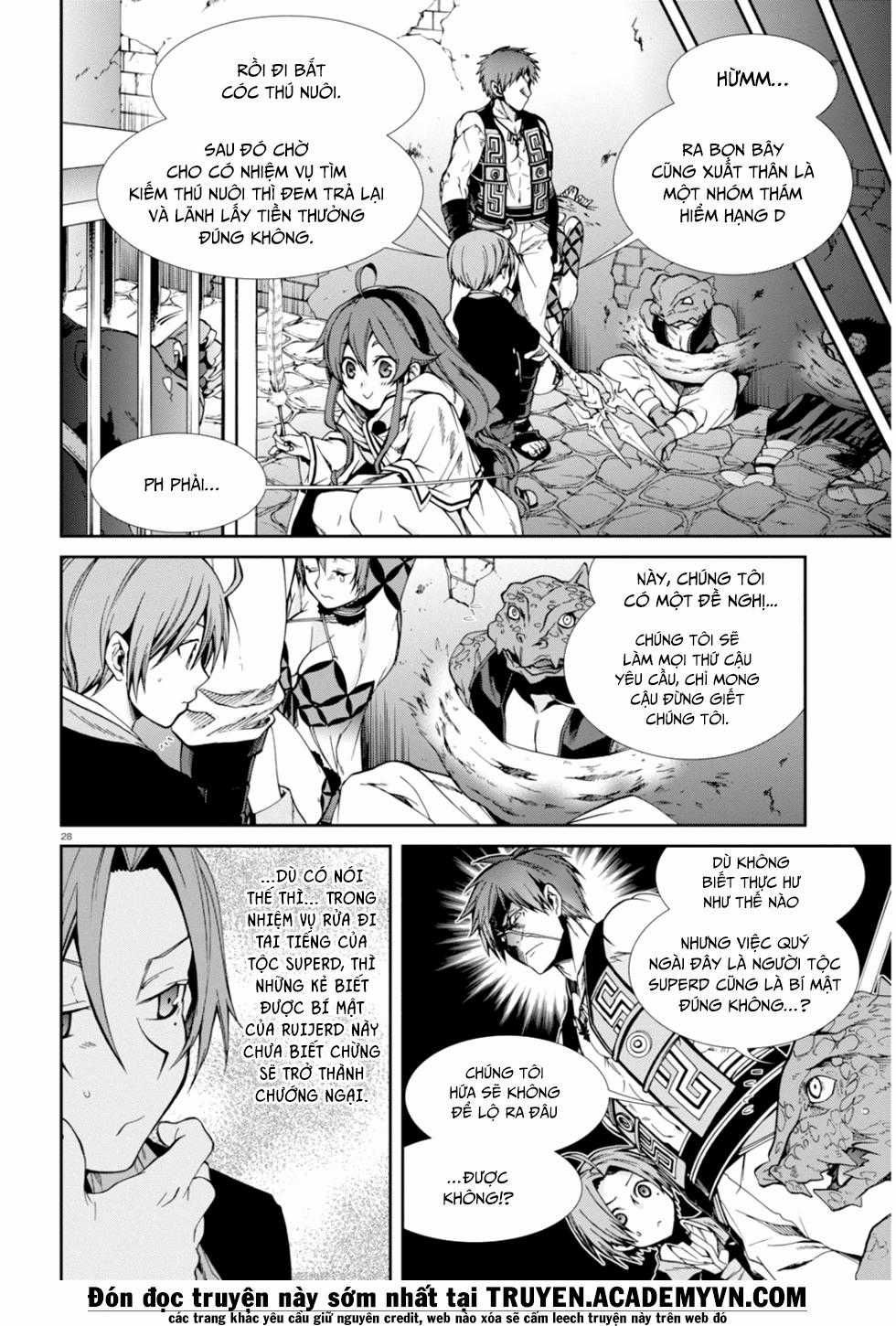 Chuyển Sinh Không Nghề Nghiệp: Tôi Sẽ Cố Gắng Hết Sức Nếu Tôi Đến Thế Giới Khác Chapter 23 trang 29