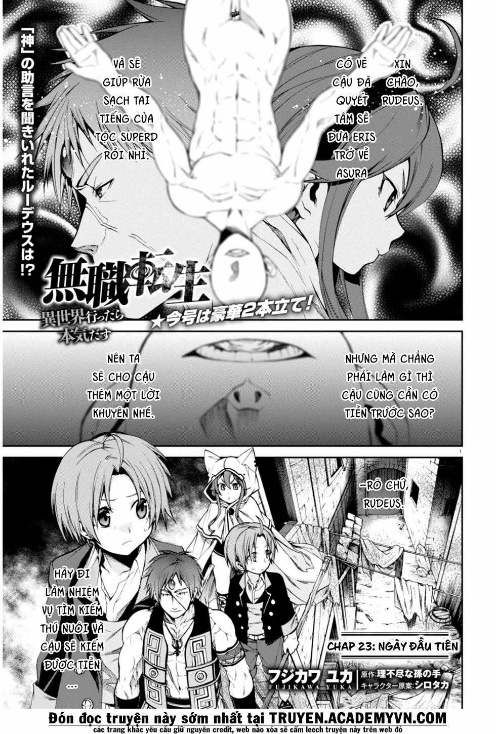 Chuyển Sinh Không Nghề Nghiệp: Tôi Sẽ Cố Gắng Hết Sức Nếu Tôi Đến Thế Giới Khác Chapter 23 trang 3