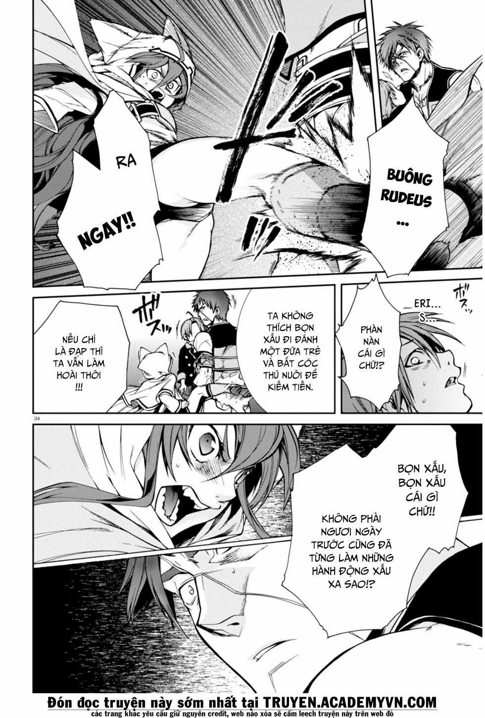 Chuyển Sinh Không Nghề Nghiệp: Tôi Sẽ Cố Gắng Hết Sức Nếu Tôi Đến Thế Giới Khác Chapter 23 trang 35