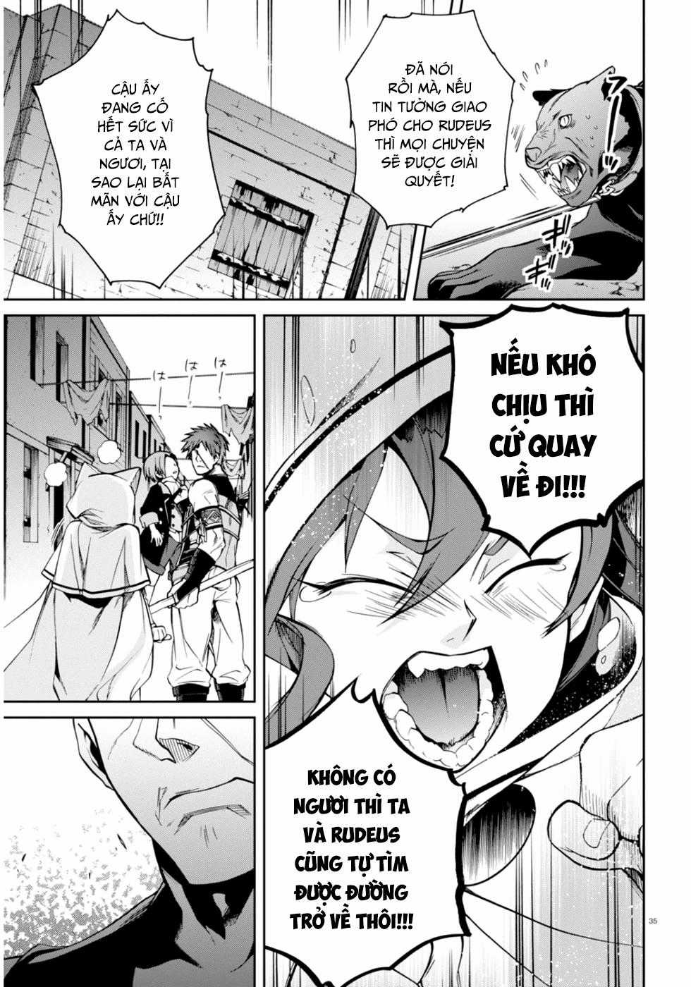 Chuyển Sinh Không Nghề Nghiệp: Tôi Sẽ Cố Gắng Hết Sức Nếu Tôi Đến Thế Giới Khác Chapter 23 trang 36