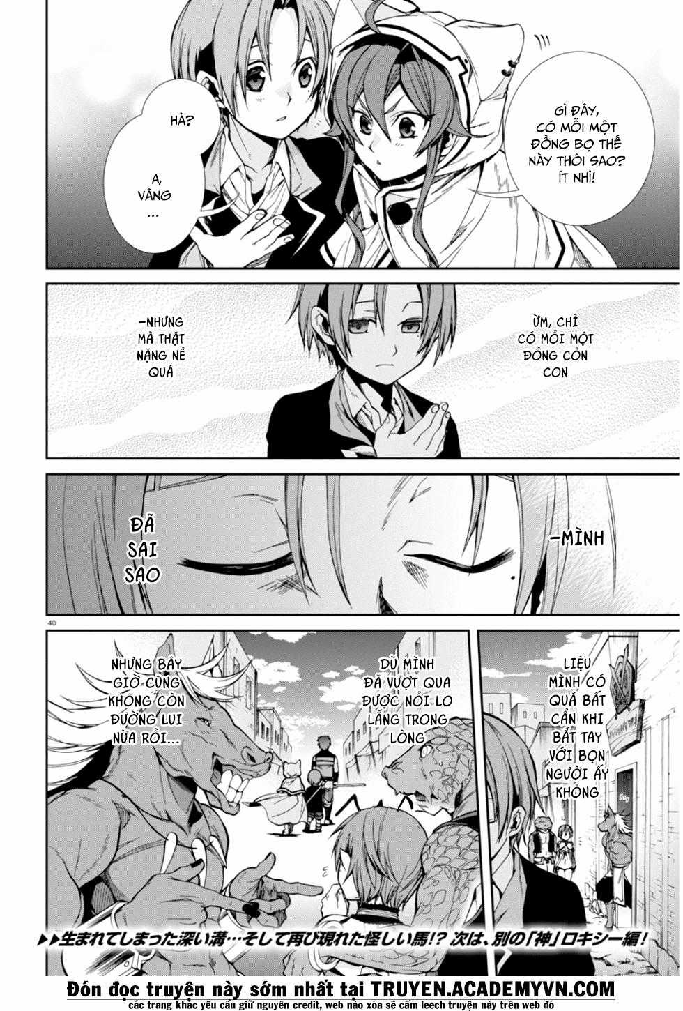 Chuyển Sinh Không Nghề Nghiệp: Tôi Sẽ Cố Gắng Hết Sức Nếu Tôi Đến Thế Giới Khác Chapter 23 trang 41