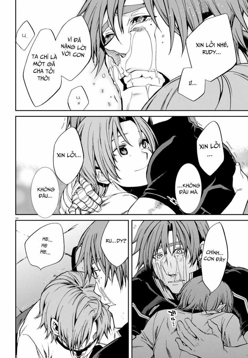 Chuyển Sinh Không Nghề Nghiệp: Tôi Sẽ Cố Gắng Hết Sức Nếu Tôi Đến Thế Giới Khác Chapter 36 trang 34