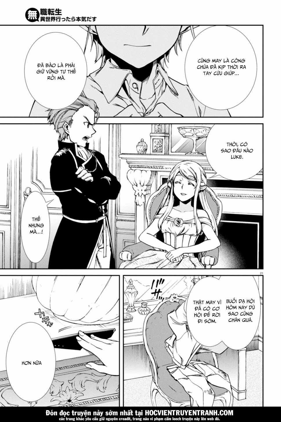 Chuyển Sinh Không Nghề Nghiệp: Tôi Sẽ Cố Gắng Hết Sức Nếu Tôi Đến Thế Giới Khác Chapter 38 trang 27